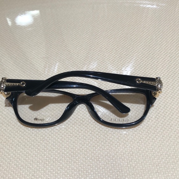 NWOT Gucci GG3728/F Black Plastic Glasses Frame - Picture 2 of 7